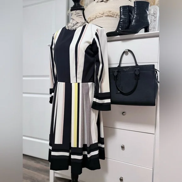 H&M mid knee length dress, size 4 - Picture 7 of 11